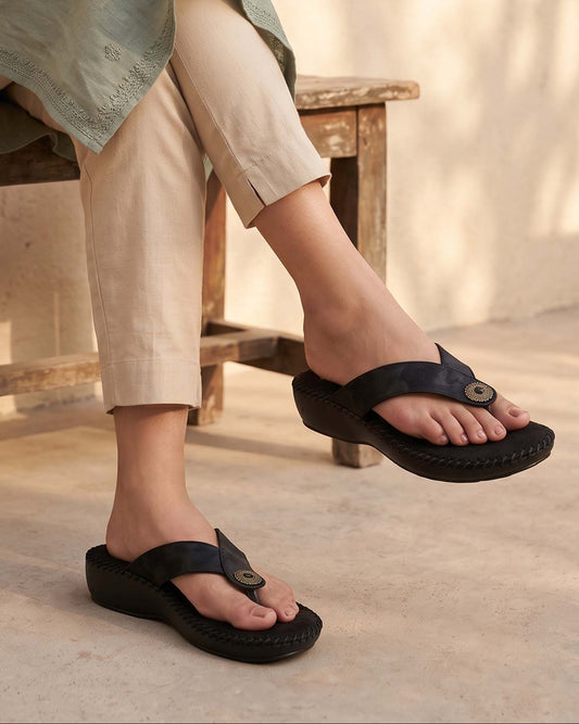 Classic Suede Comfort Flats
