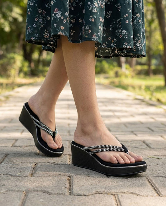 Rhinestone Wedges