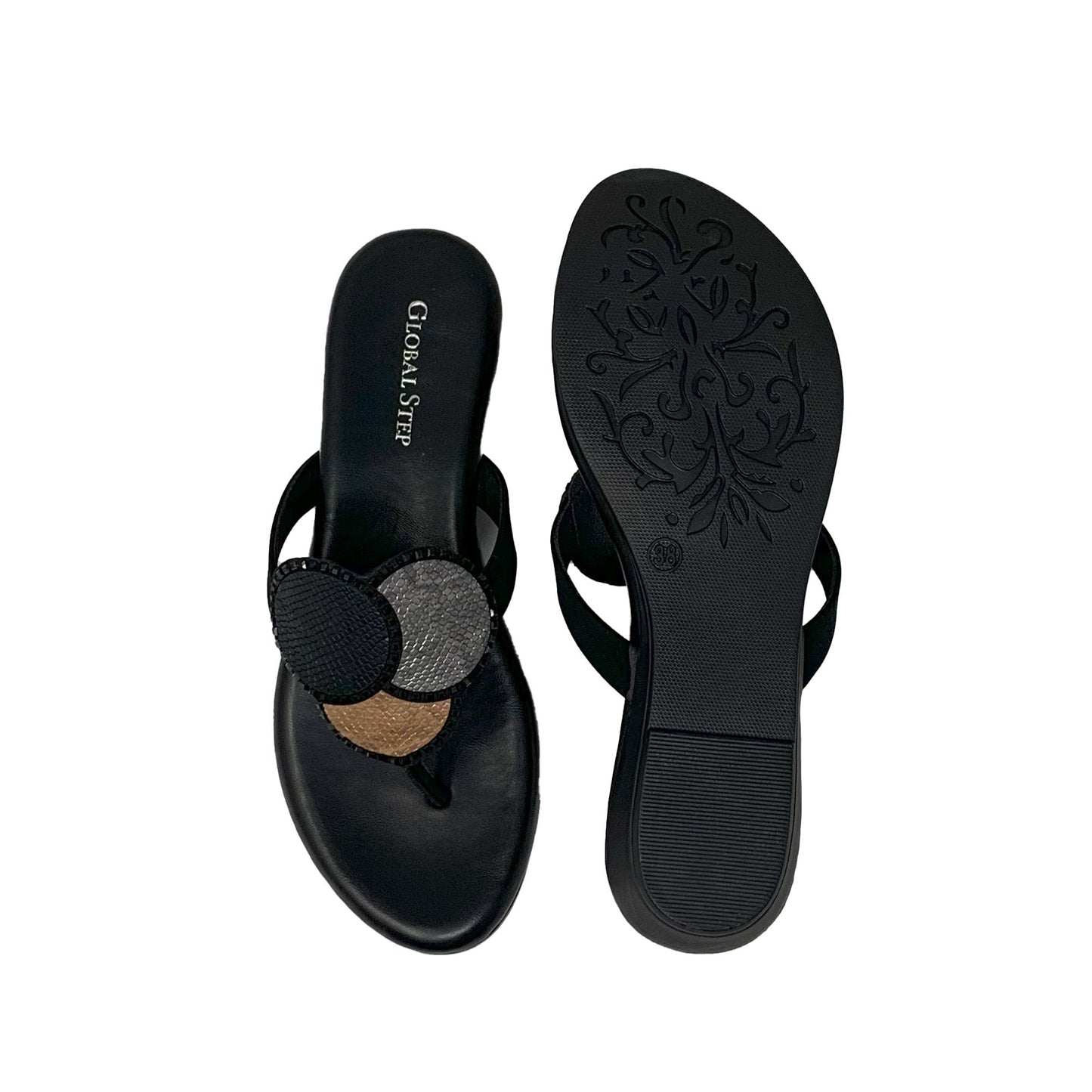 Black Orbit Flats - GlobalStep - shoes - 36