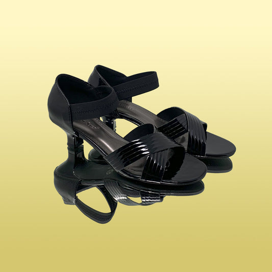 Black Patent Leather Heels - GlobalStep - shoes - 36