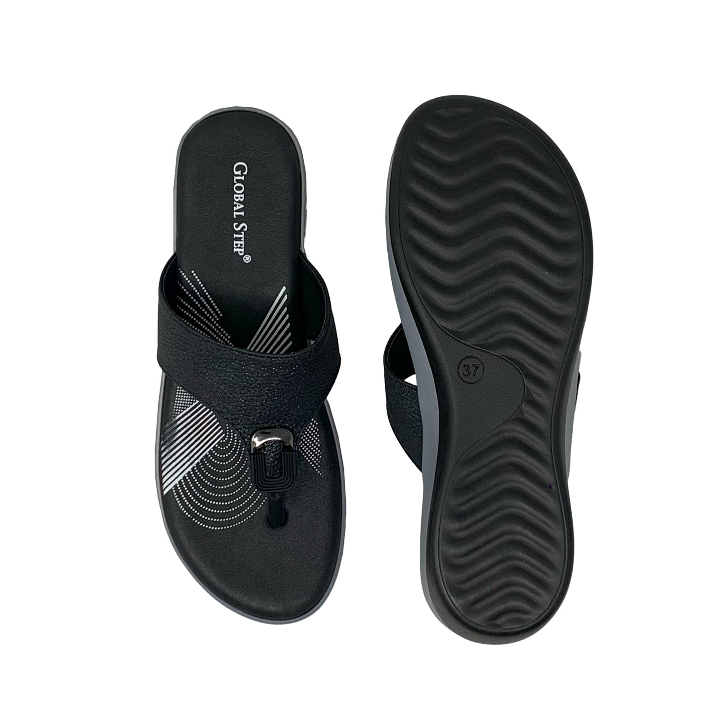 BlackTribe Comfort Wedges - GlobalStep - shoes - 36