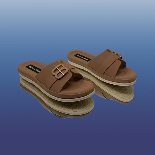 Buckle Bliss Slides - GlobalStep - shoes - 36