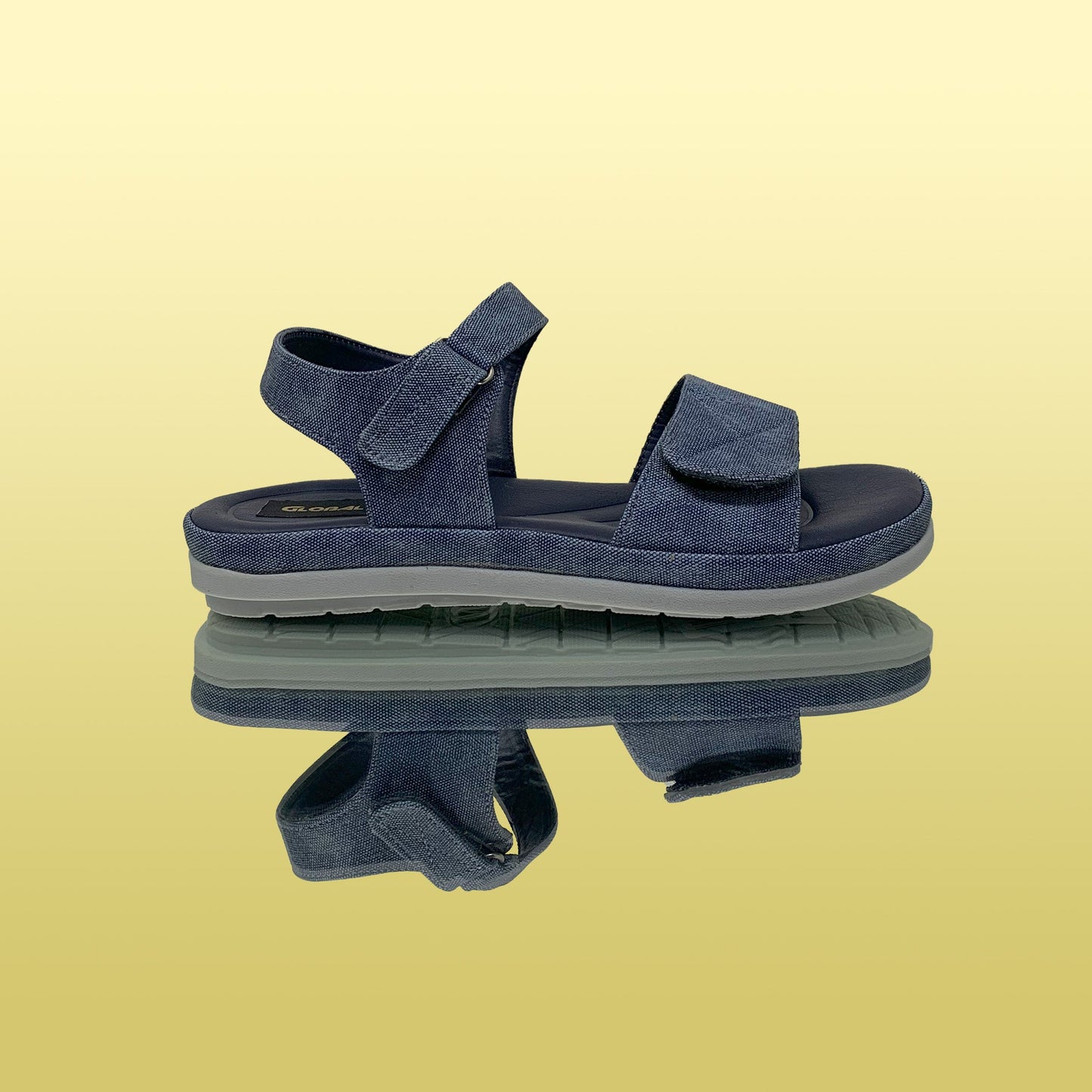 Casual Denim Sandals - GlobalStep - shoes - 36