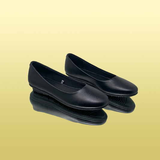 Classic Black Ballet Flats - GlobalStep - shoes - 36