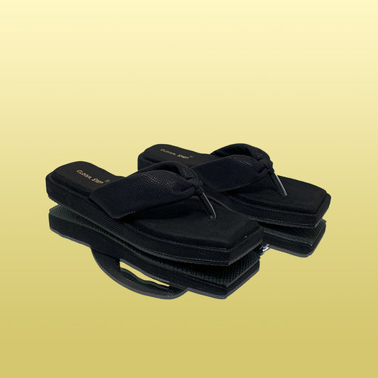 Classic Black Flip - Flops - Minimalist Edition - GlobalStep - shoes - 36