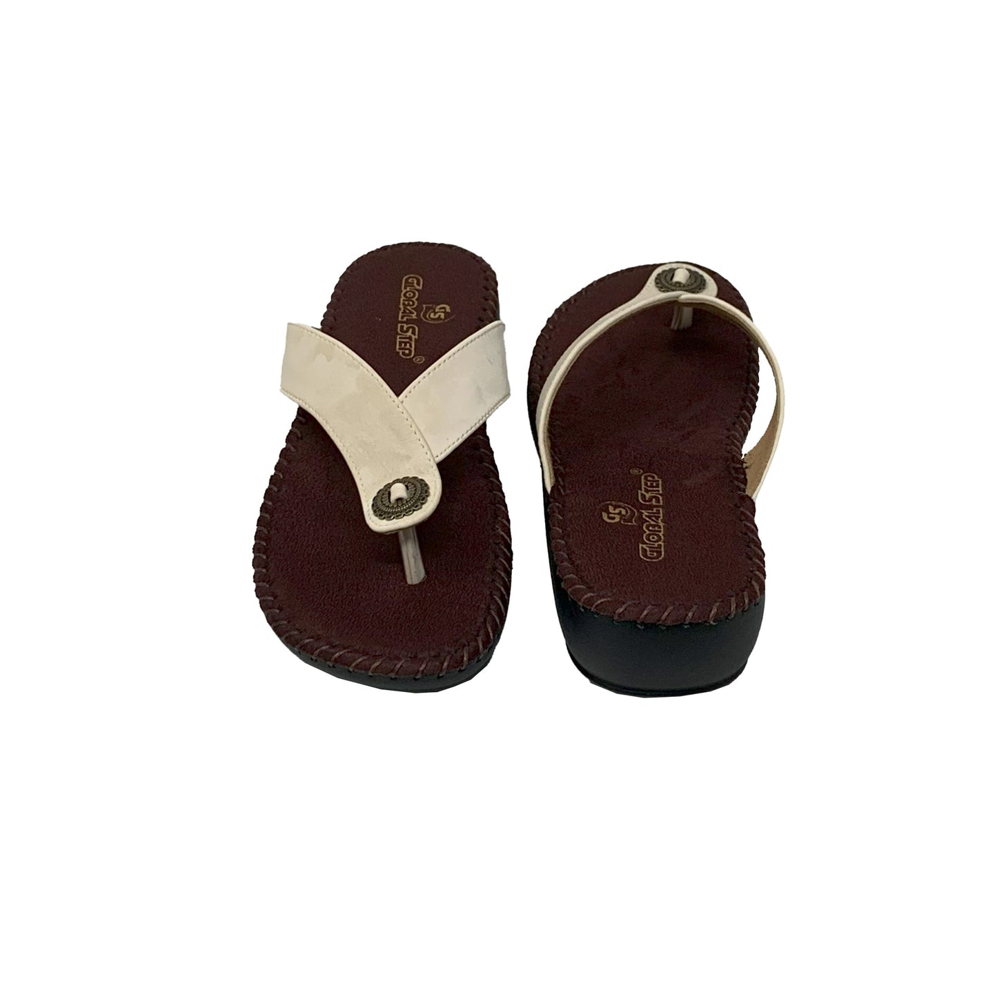 Classic Comfort Beige Flats - GlobalStep - shoes - 36