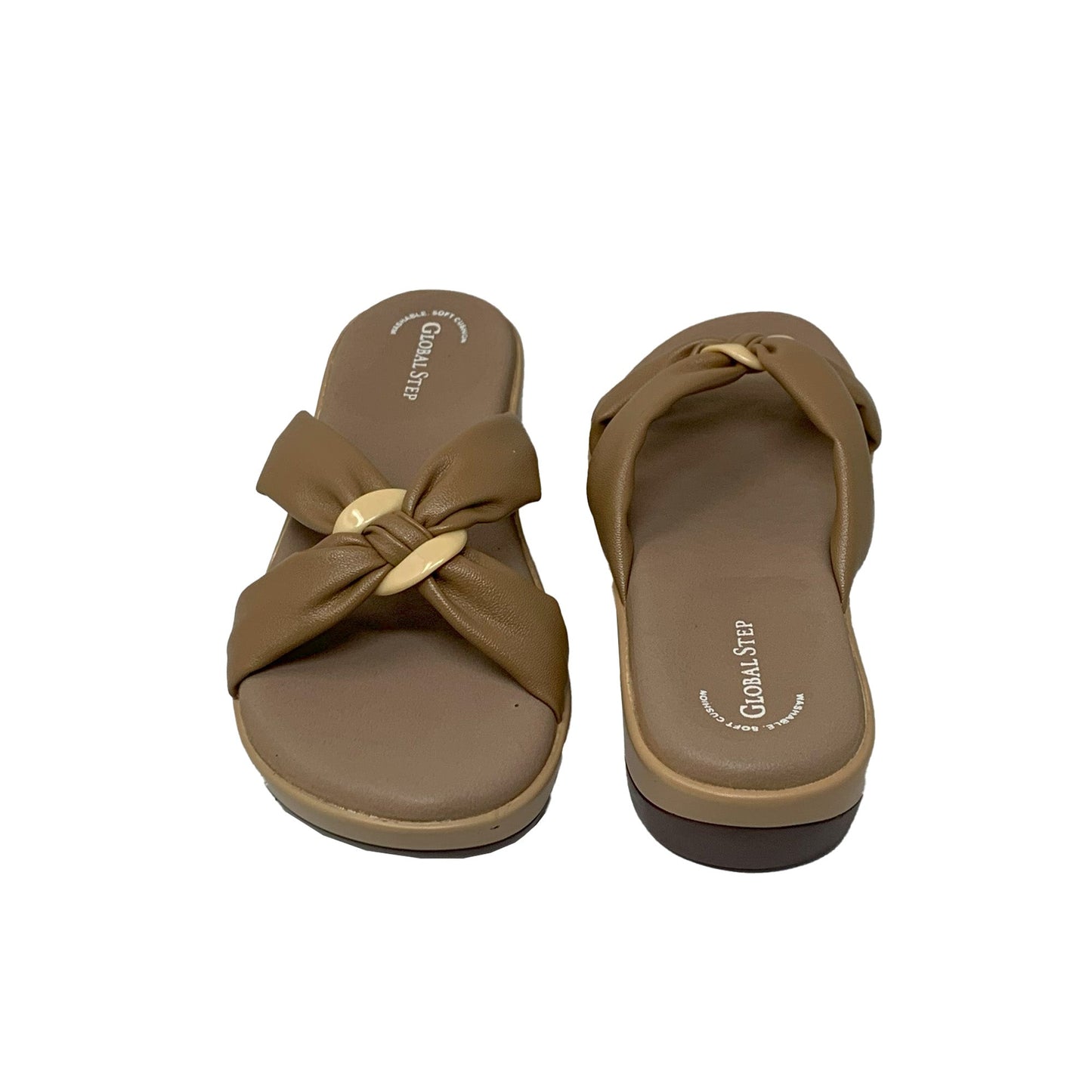 CloudKnot Wedge Sandals - GlobalStep - shoes - 36