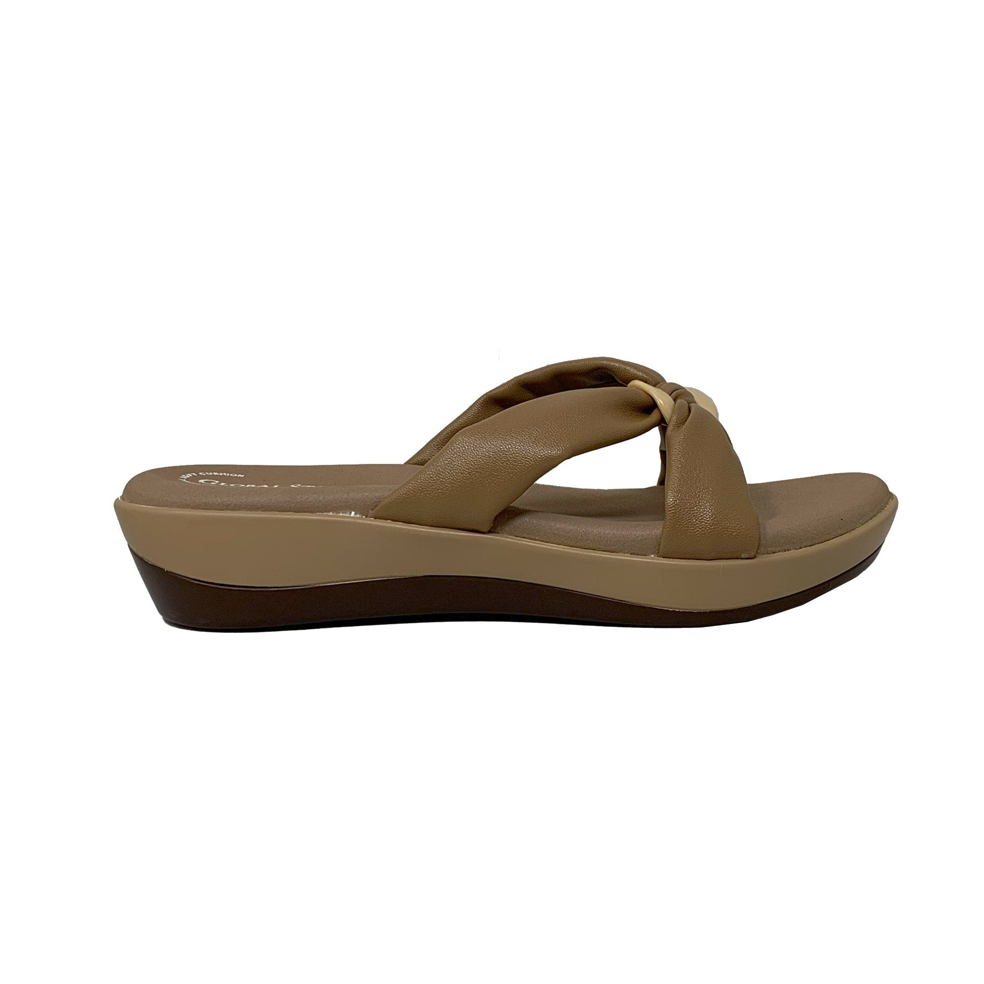 CloudKnot Wedge Sandals - GlobalStep - shoes - 36