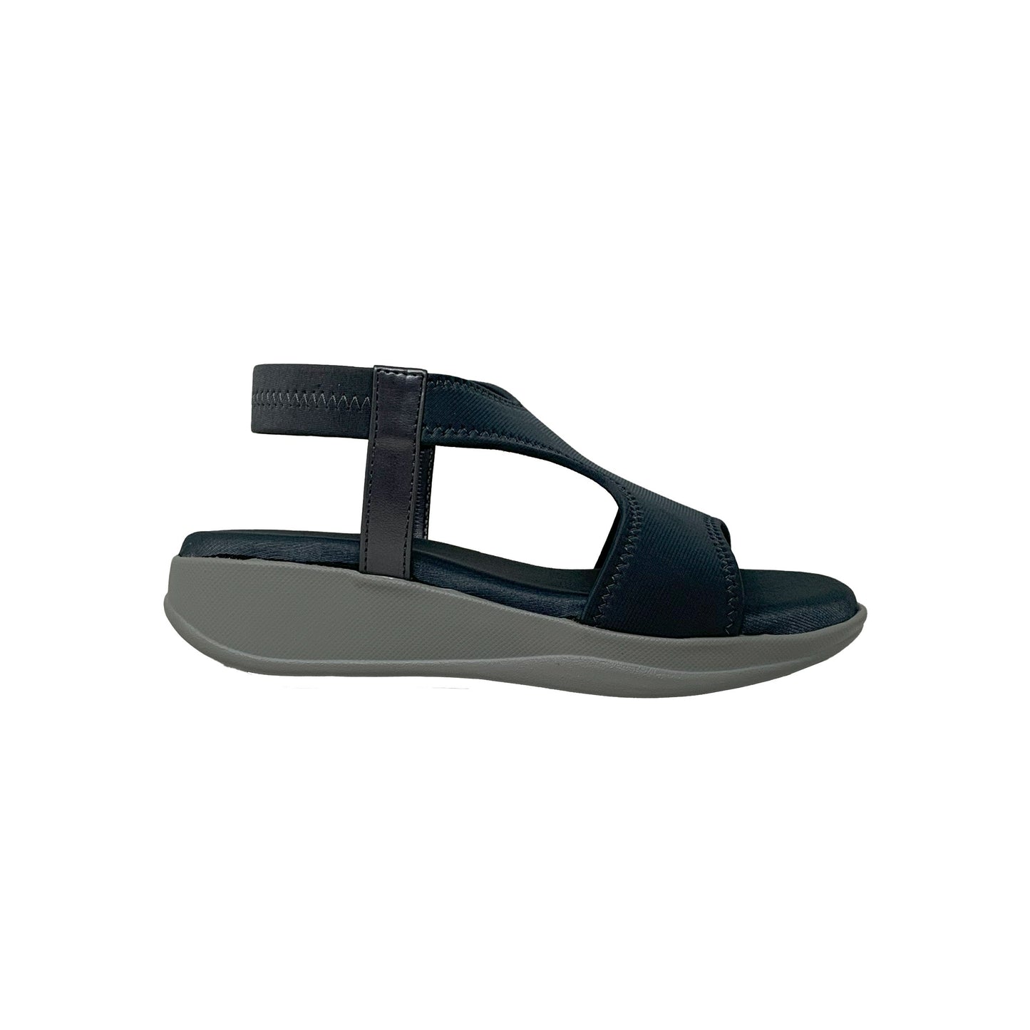 Comfy Grey Sandals - GlobalStep - shoes - 36