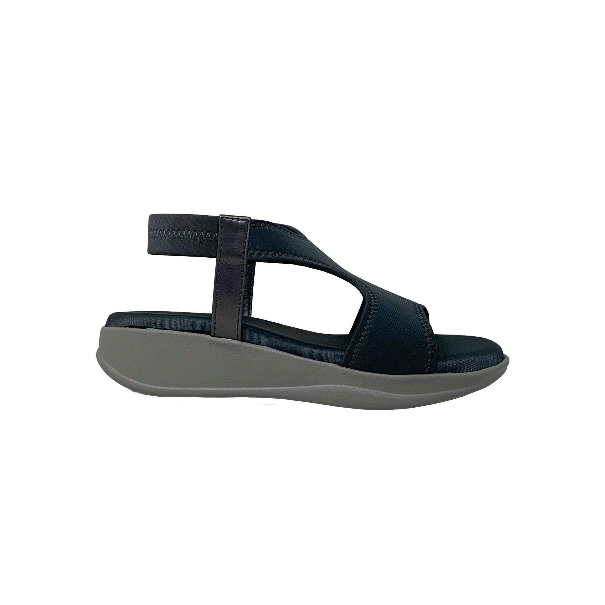 Comfy Grey Sandals - GlobalStep - shoes - 36