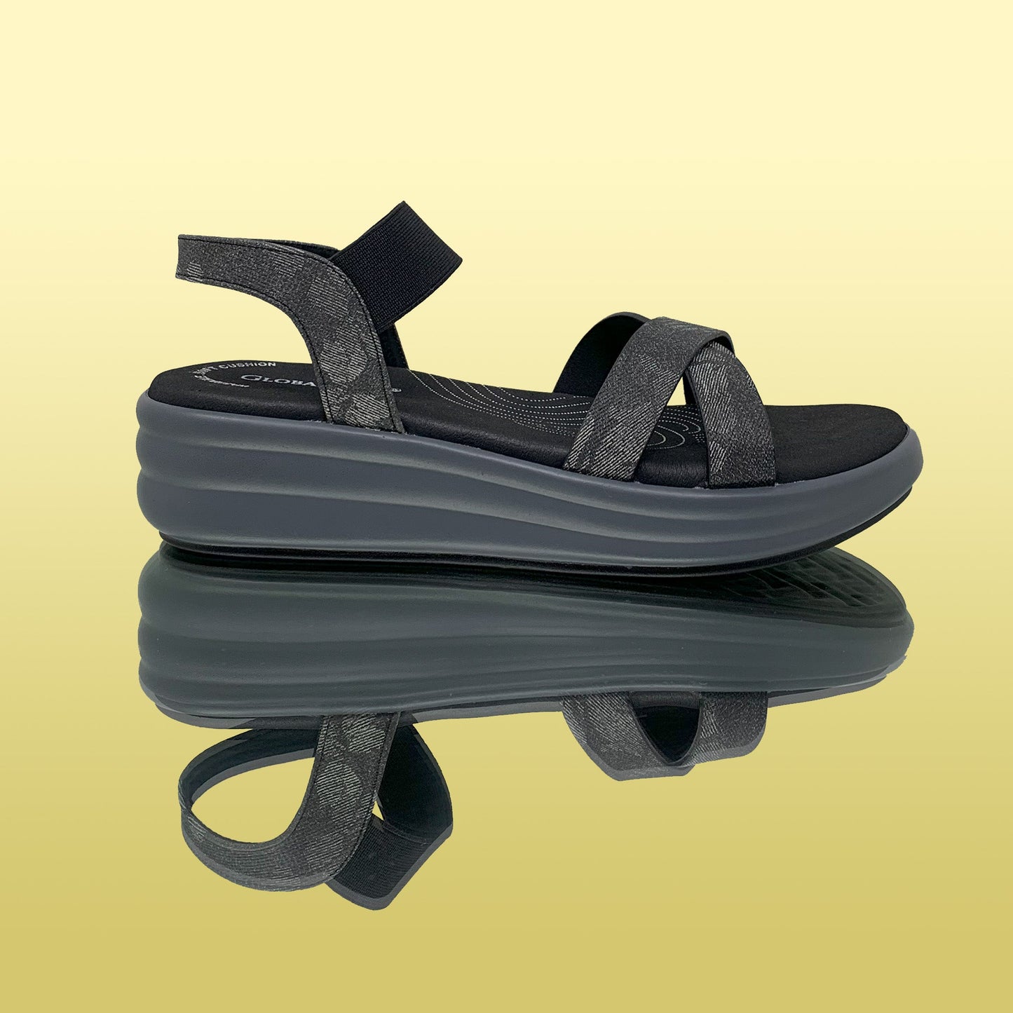 Comfy Platform Sandals - GlobalStep - shoes - 36