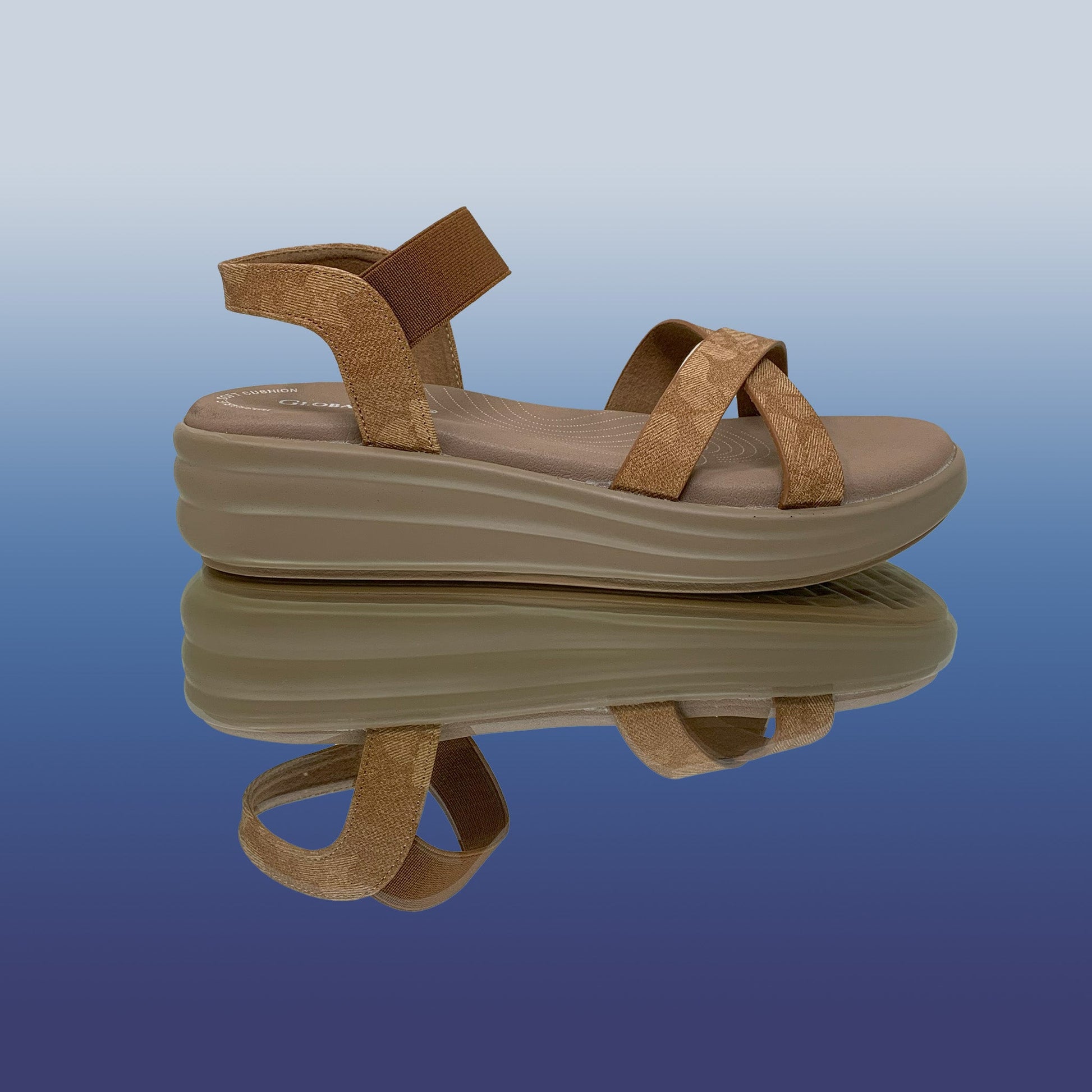 Comfy Platform Sandals - GlobalStep - shoes - 36