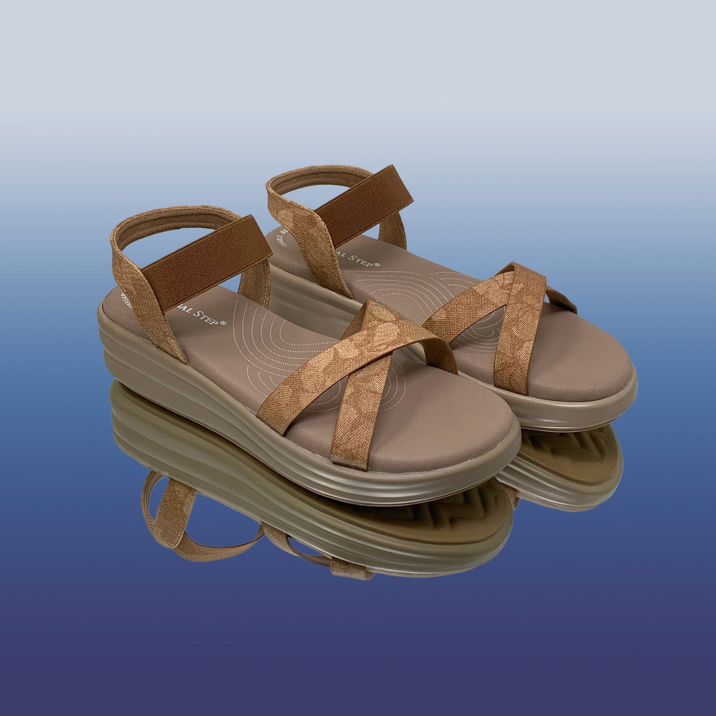 Comfy Platform Sandals - GlobalStep - shoes - 36