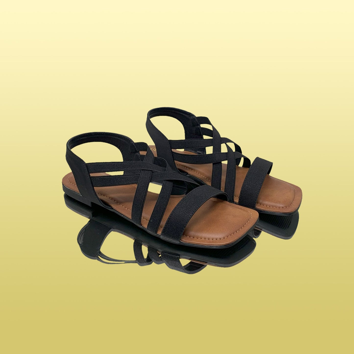 Criss - Cross Flat Sandals - GlobalStep - shoes - 36