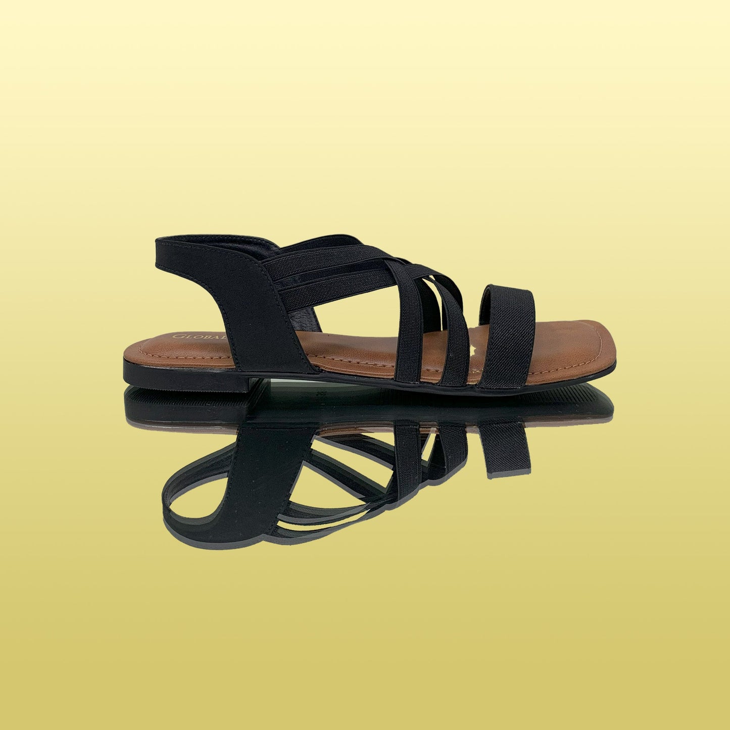 Criss - Cross Flat Sandals - GlobalStep - shoes - 36