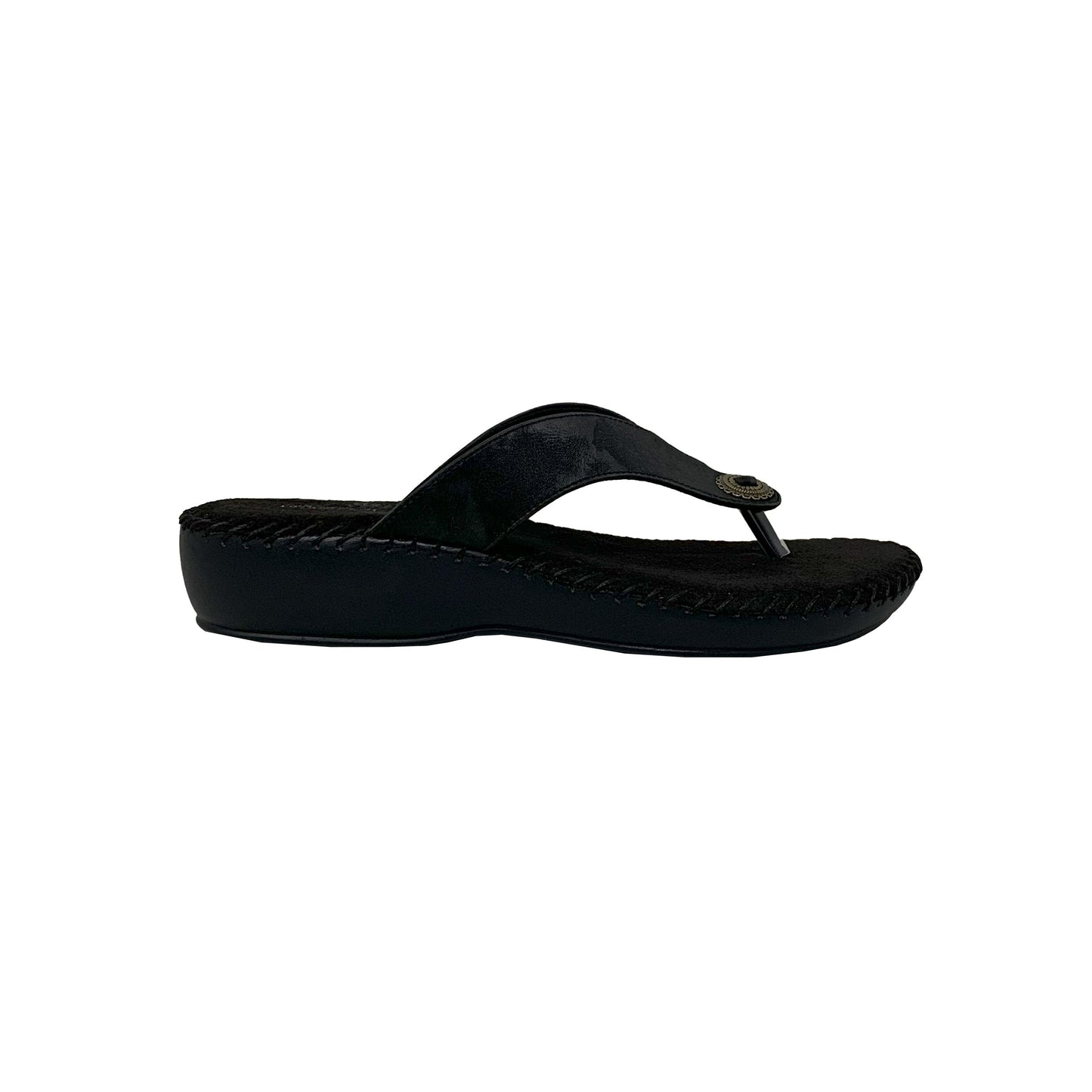 Everyday Comfort Black Flats - GlobalStep - shoes - 36