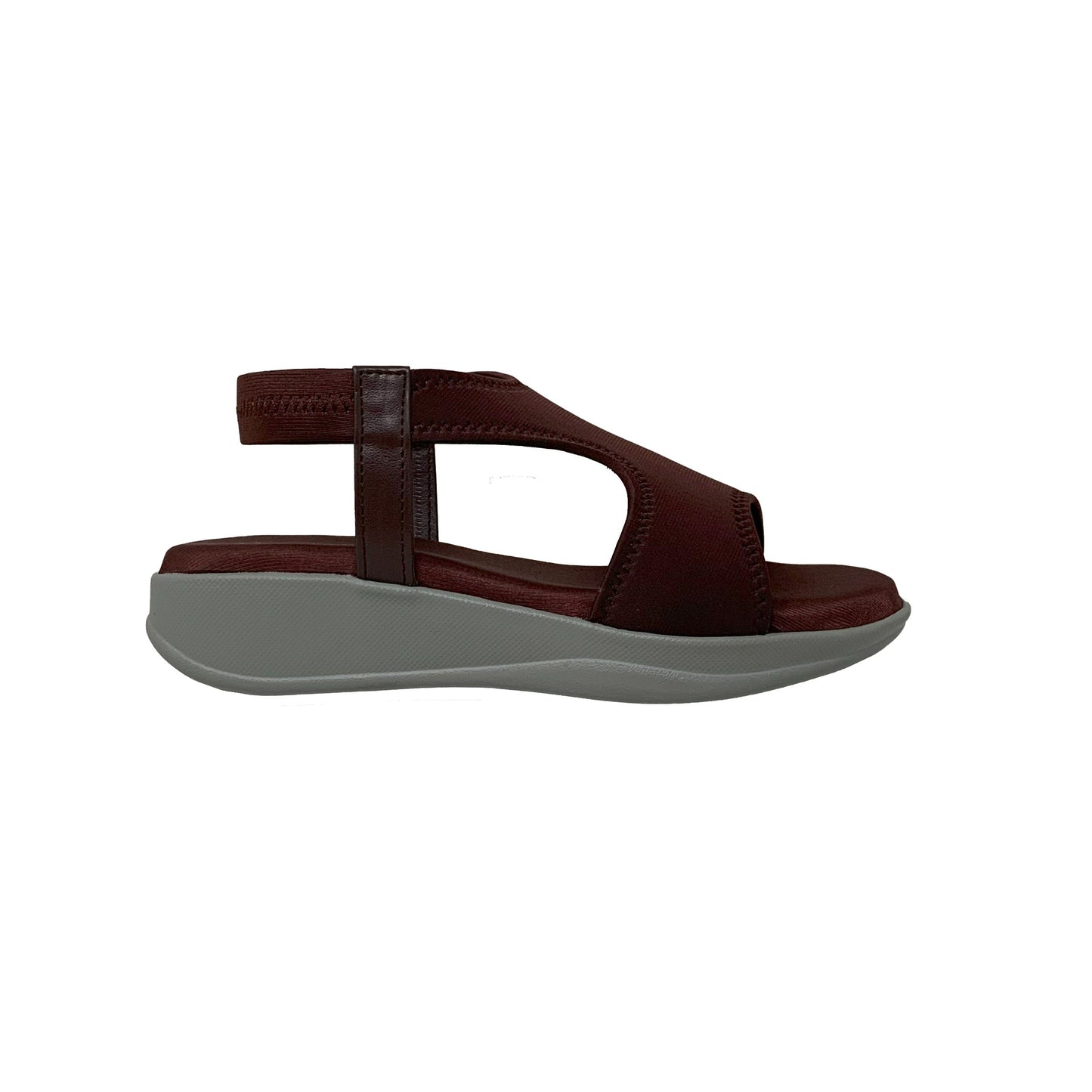 Everyday Ease Maroon Sandals - GlobalStep - shoes - 36