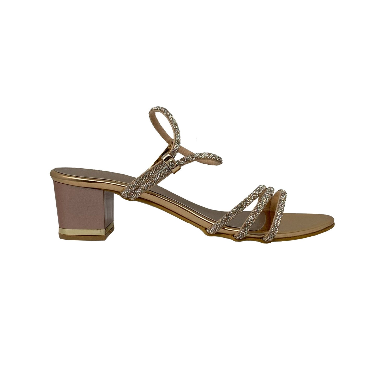 GlitzAura Strap Heels - GlobalStep - shoes - 36