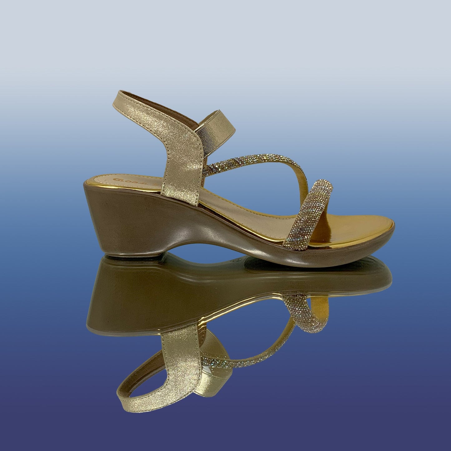 Gold Wedge Sandals ✨ - GlobalStep - shoes - 36