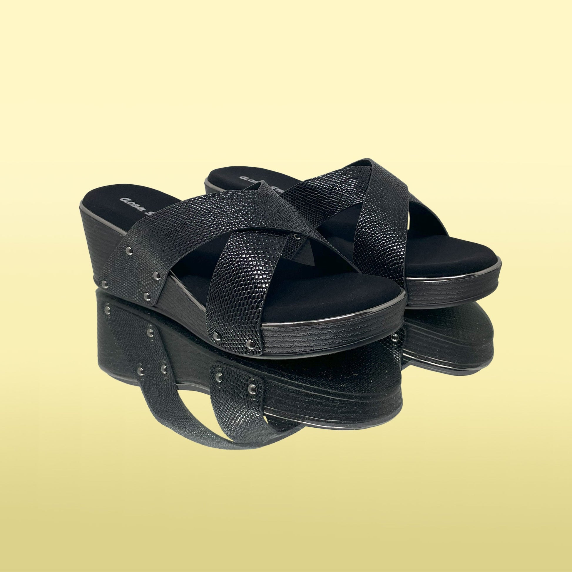 Midnight couture wedges - GlobalStep - Wedges