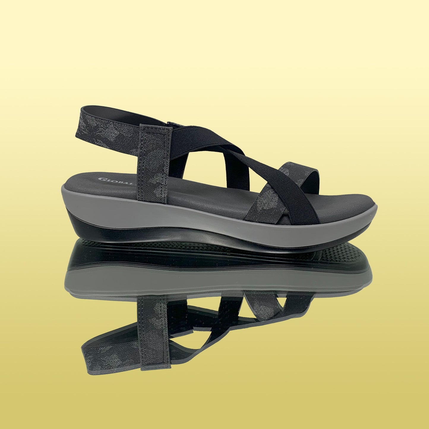 Modern criss - cross sandals - GlobalStep - shoes - 36