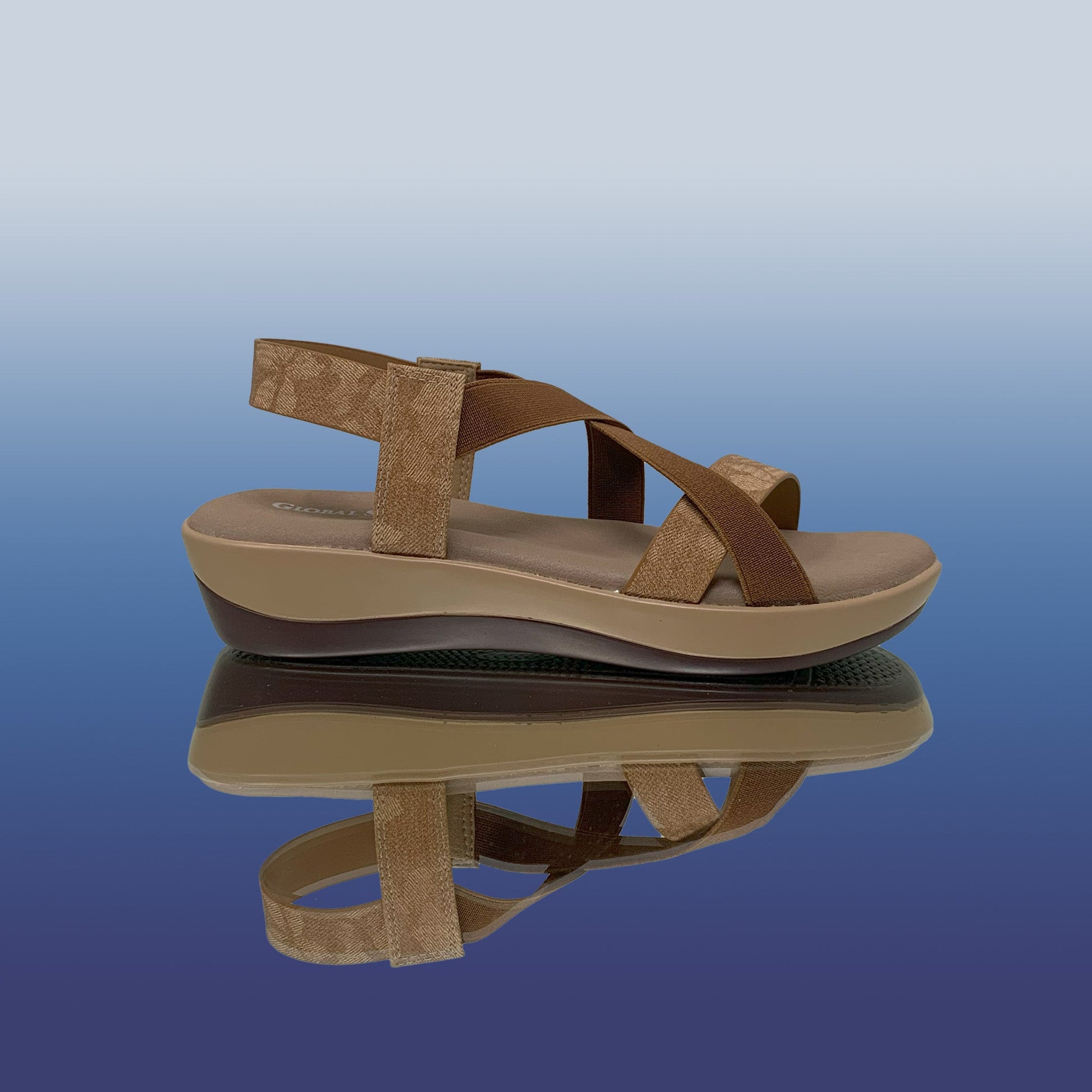 Modern criss - cross sandals - GlobalStep - shoes - 36