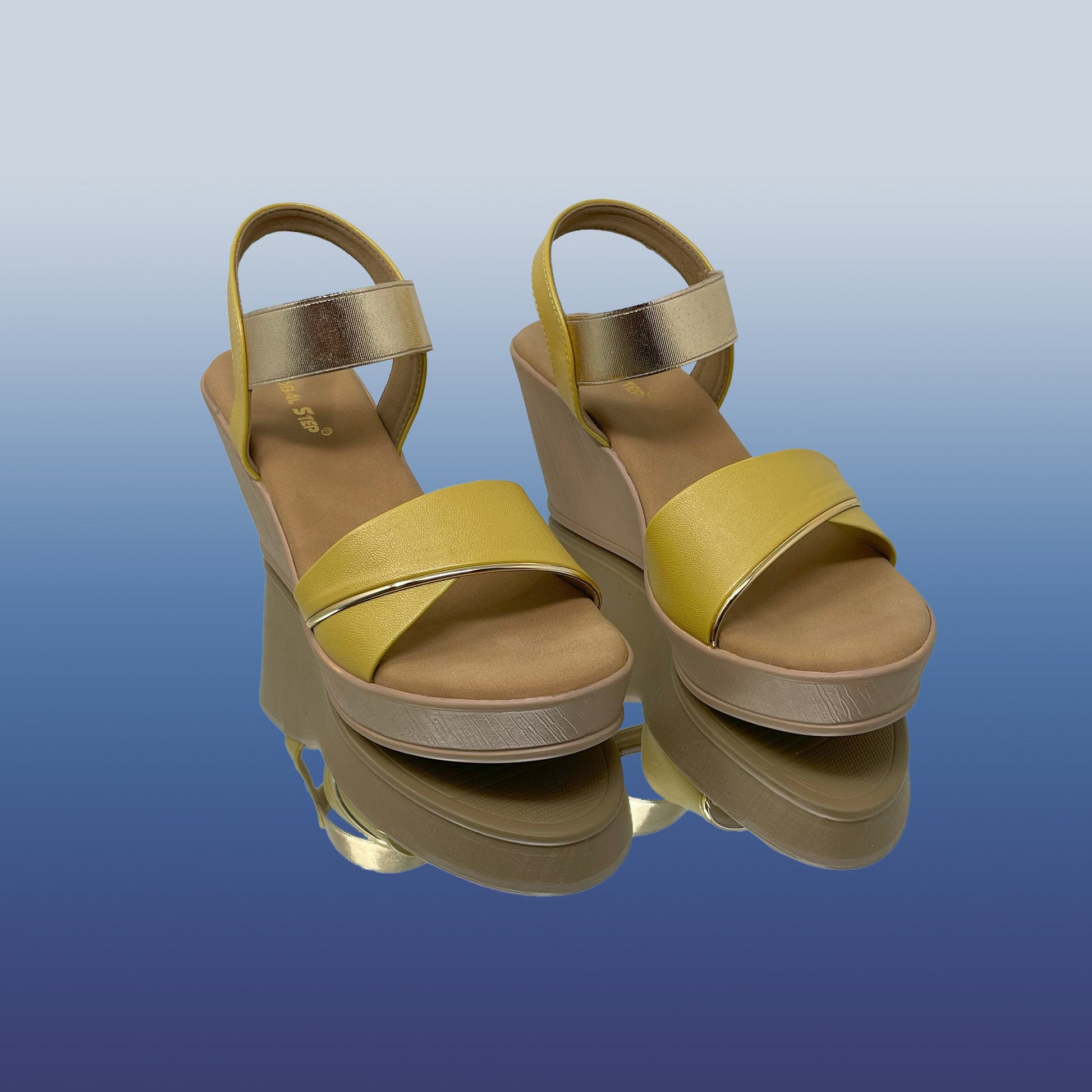 Mustard hues wedges - GlobalStep - Wedges