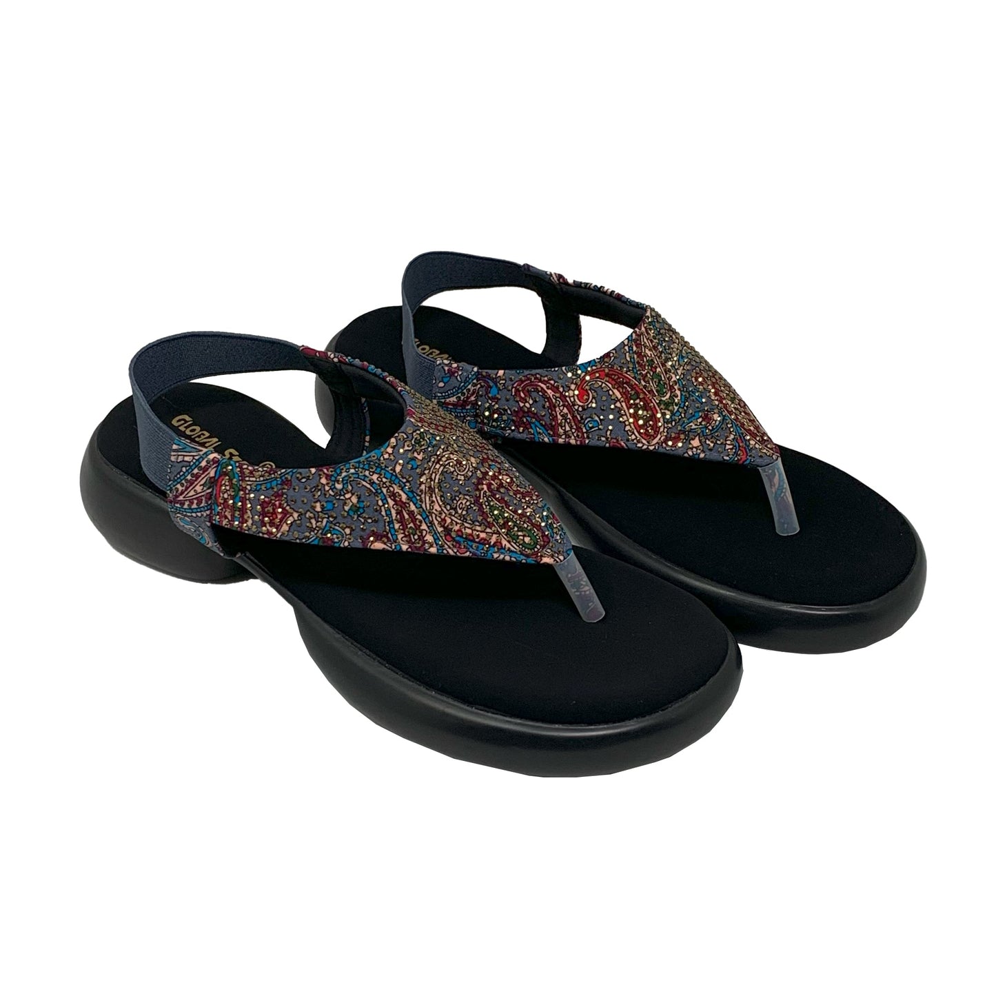 PaisleyFlex Ethnic Sandals - GlobalStep - shoes - 36