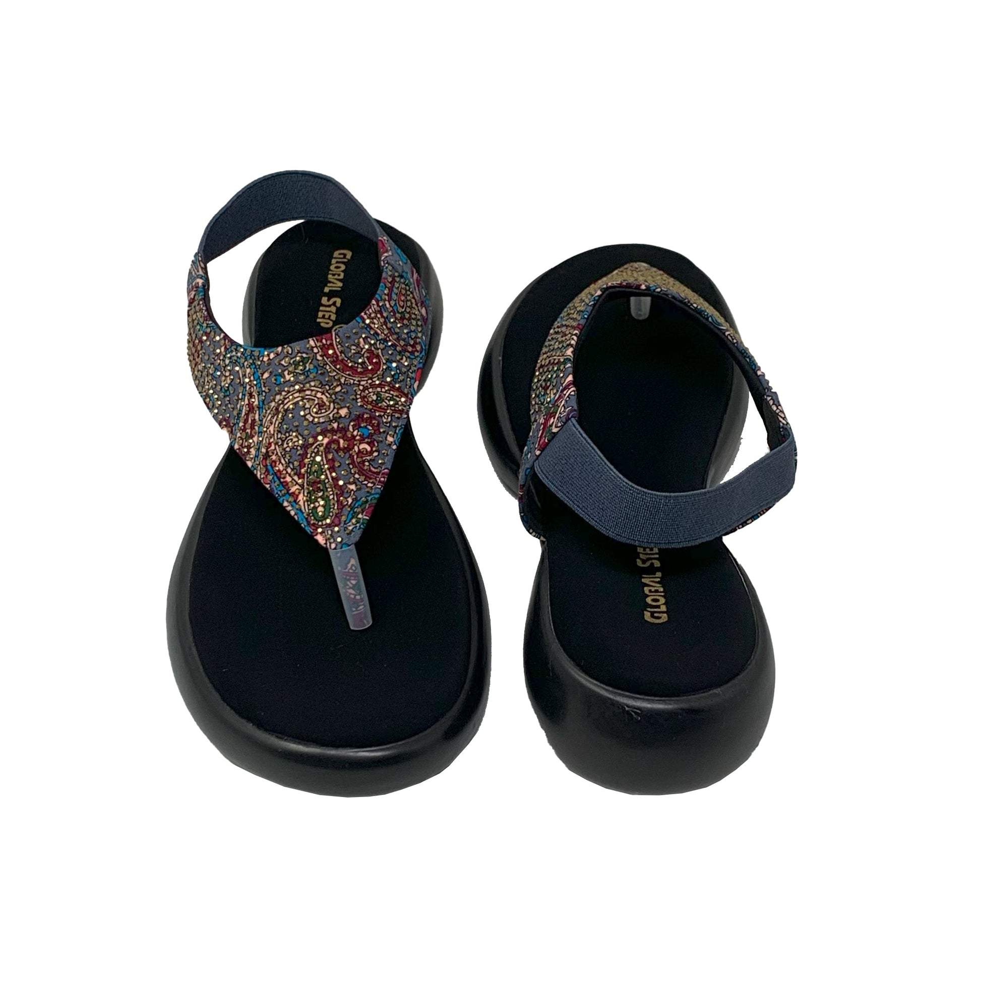 PaisleyFlex Ethnic Sandals - GlobalStep - shoes - 36