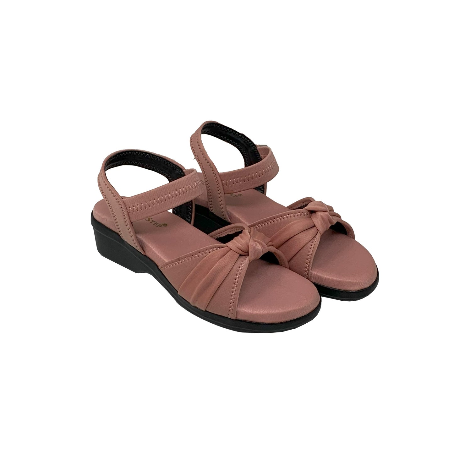 Pink Knot Comfort Sandals - GlobalStep - shoes - 36