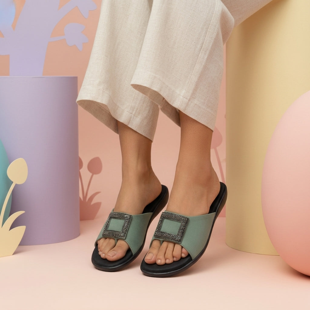 Bold Fabric Flats