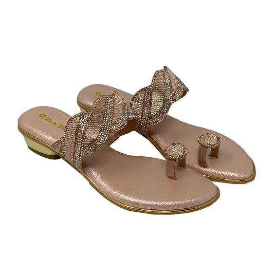 Rosé Radiance Heel Flats - GlobalStep - shoes - 36