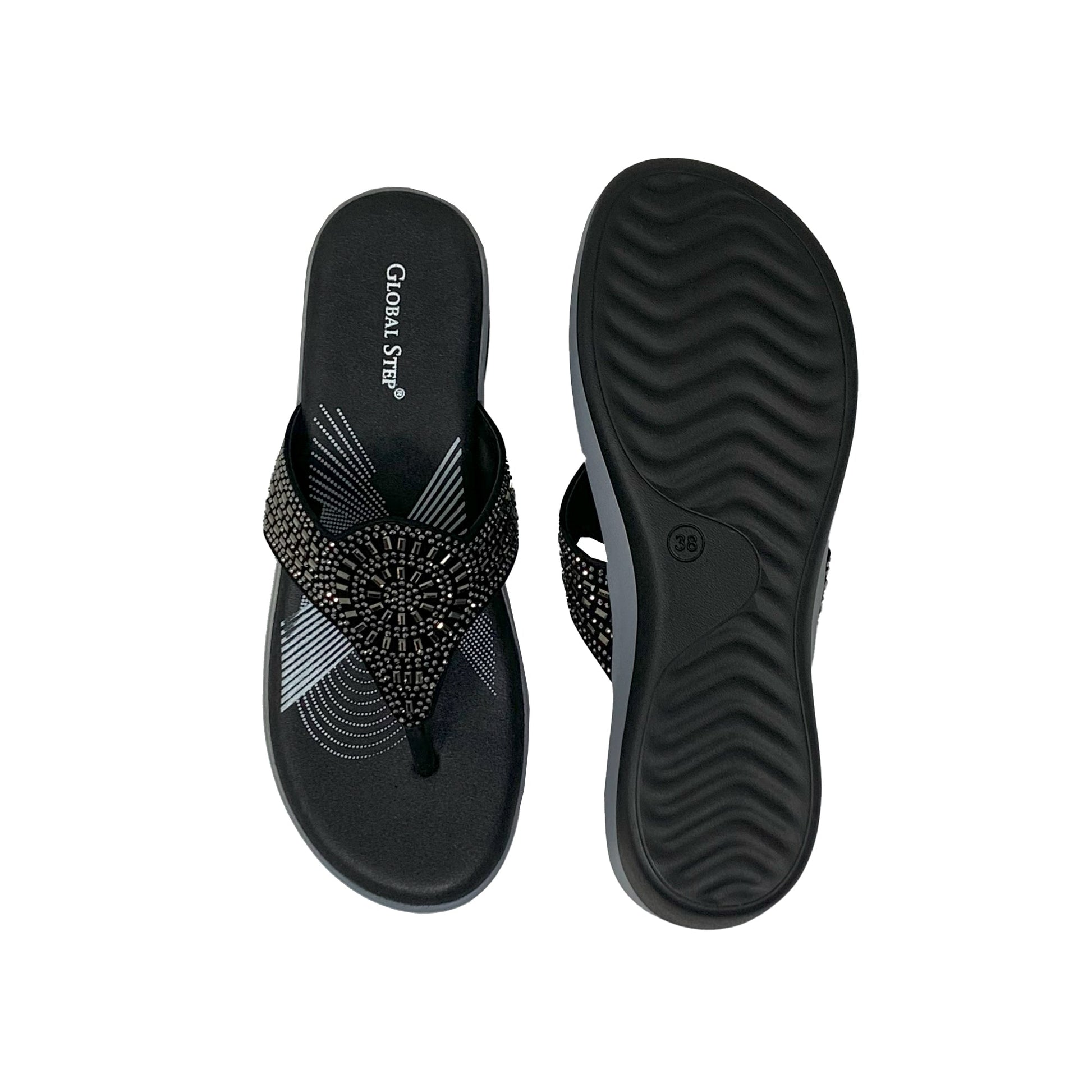 Sunflare Comfort Wedges - GlobalStep - shoes - 36
