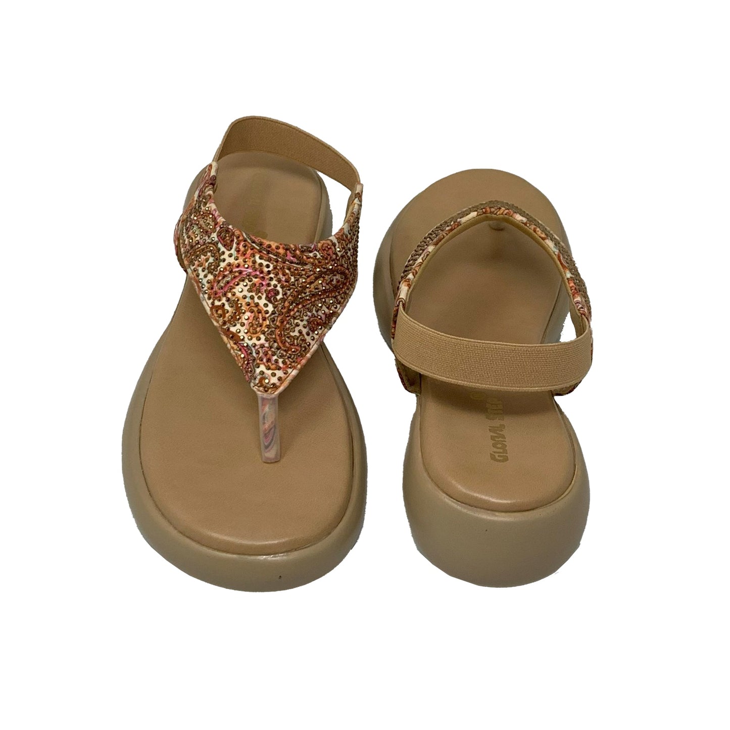 Sunkissed Paisley Sandals - GlobalStep - shoes - 36