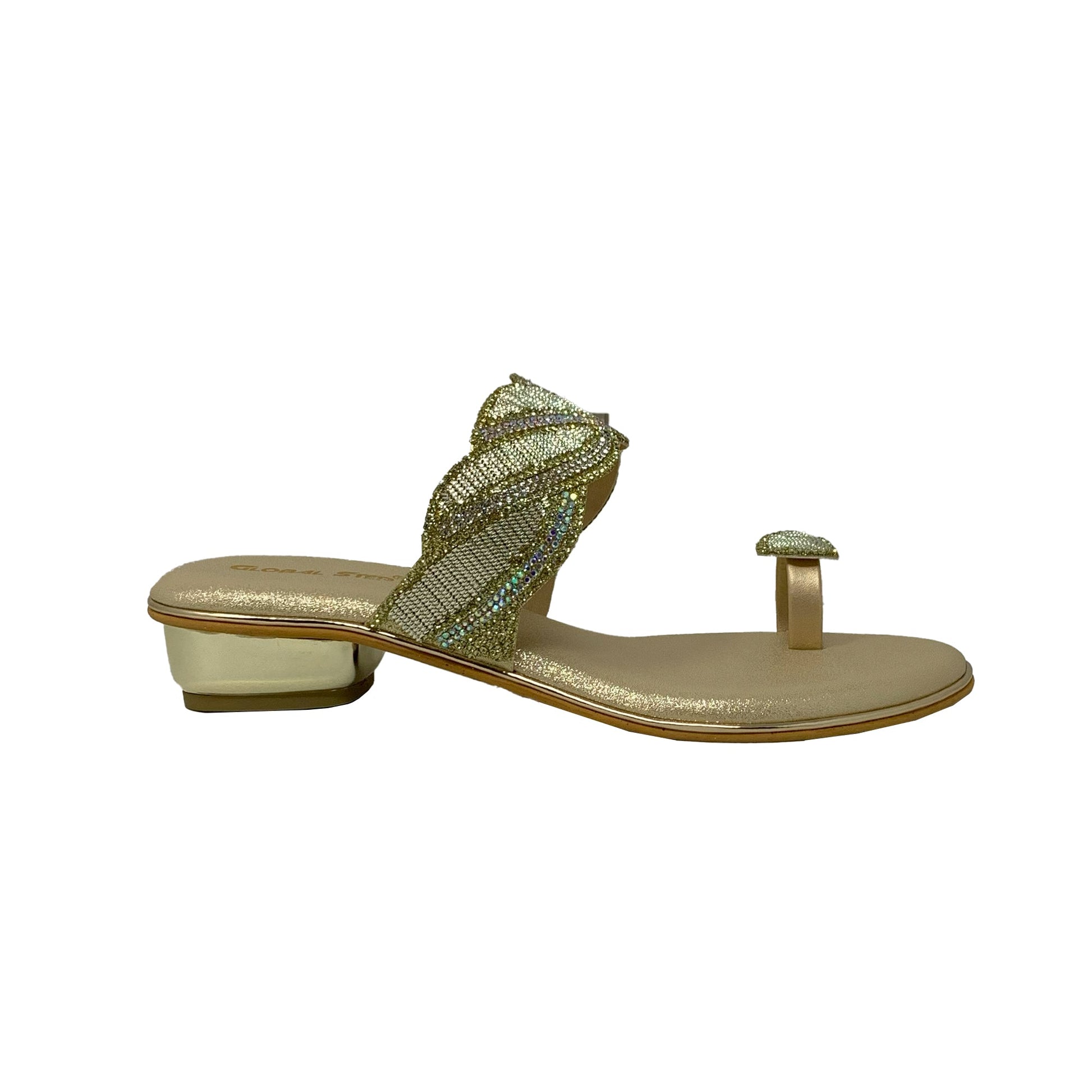Twilight Gleam Toe - Loop Sandals - GlobalStep - shoes - 36