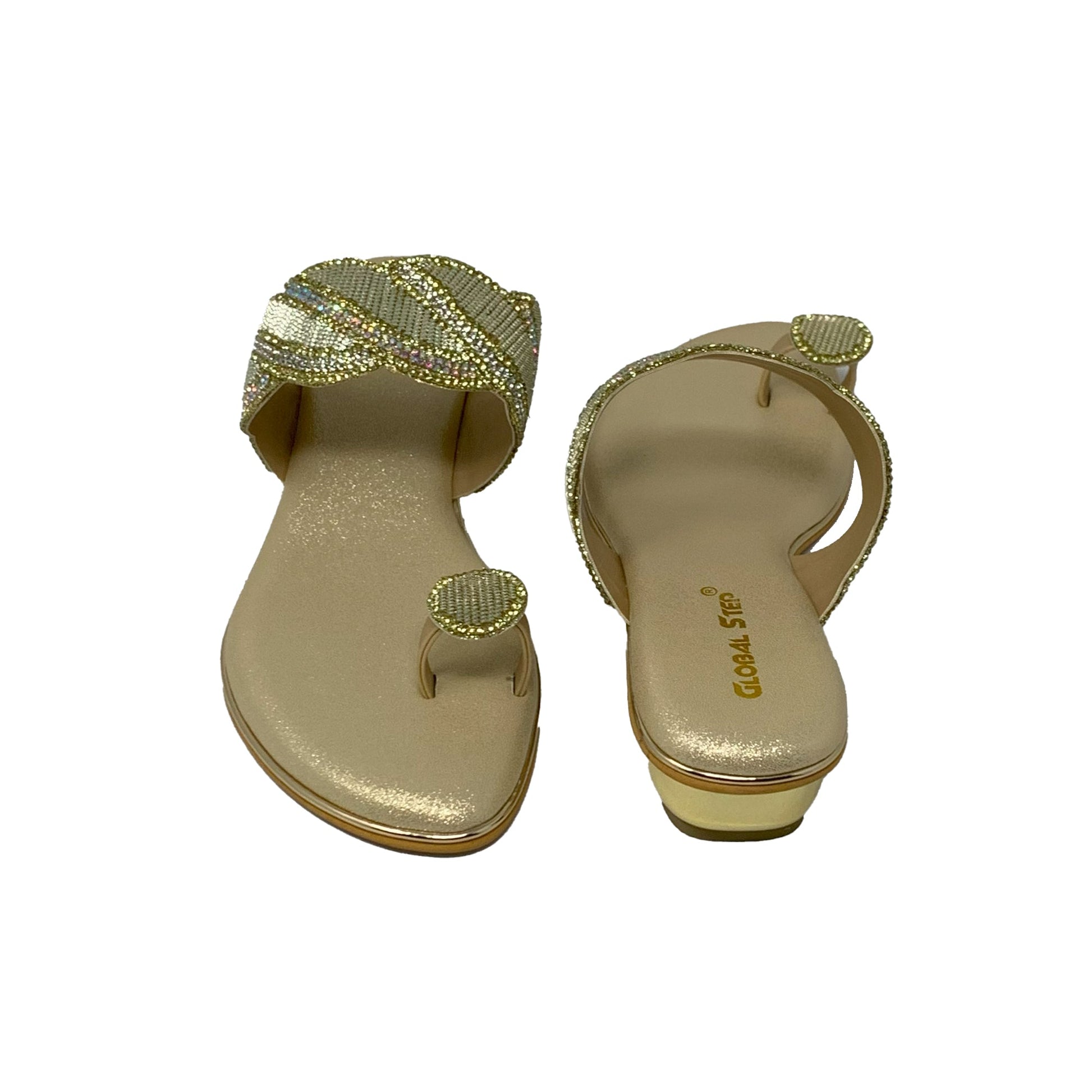Twilight Gleam Toe - Loop Sandals - GlobalStep - shoes - 36