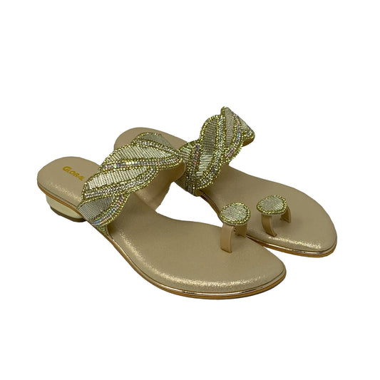 Twilight Gleam Toe - Loop Sandals - GlobalStep - shoes - 36