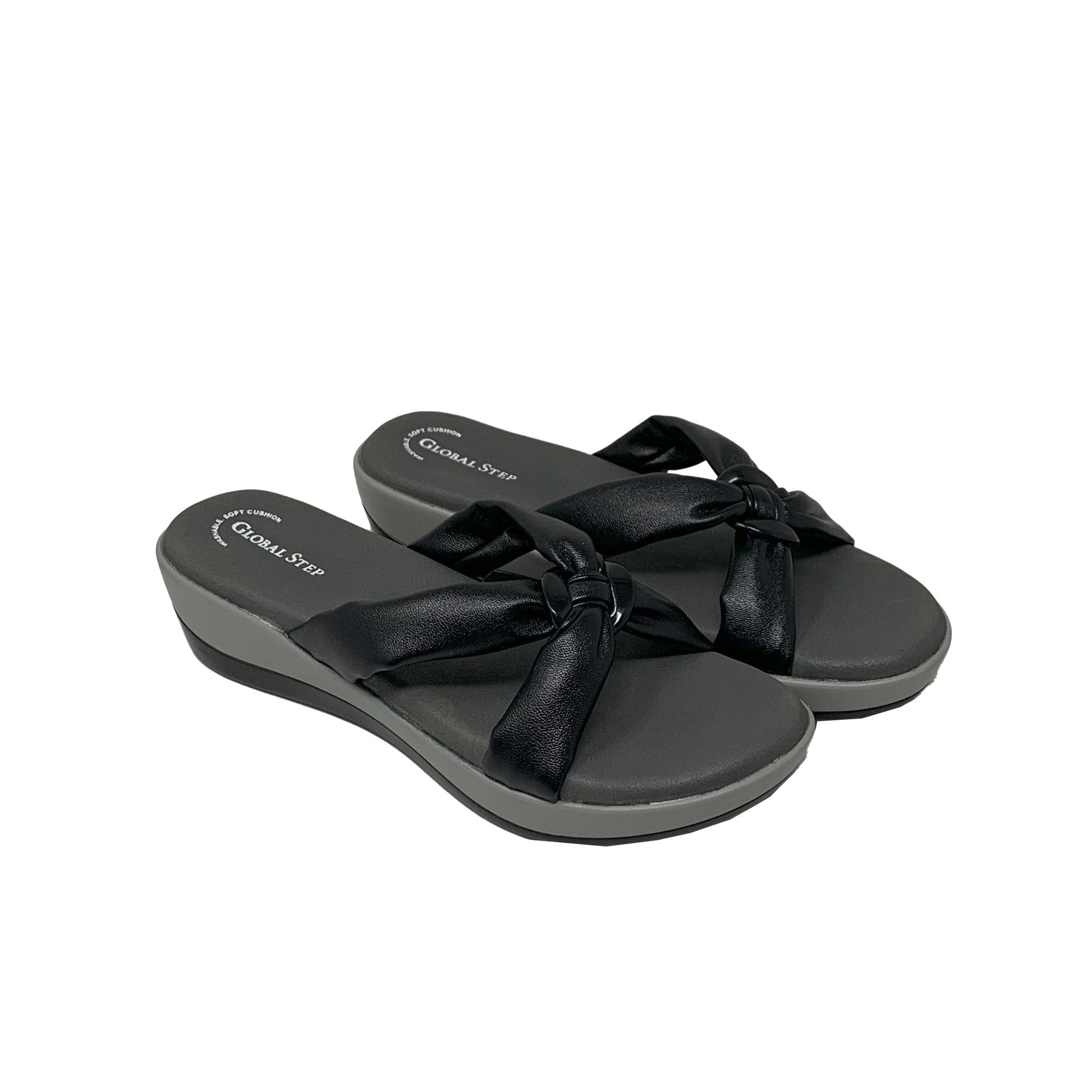UrbanEase Wedge Sandals - GlobalStep - shoes - 36