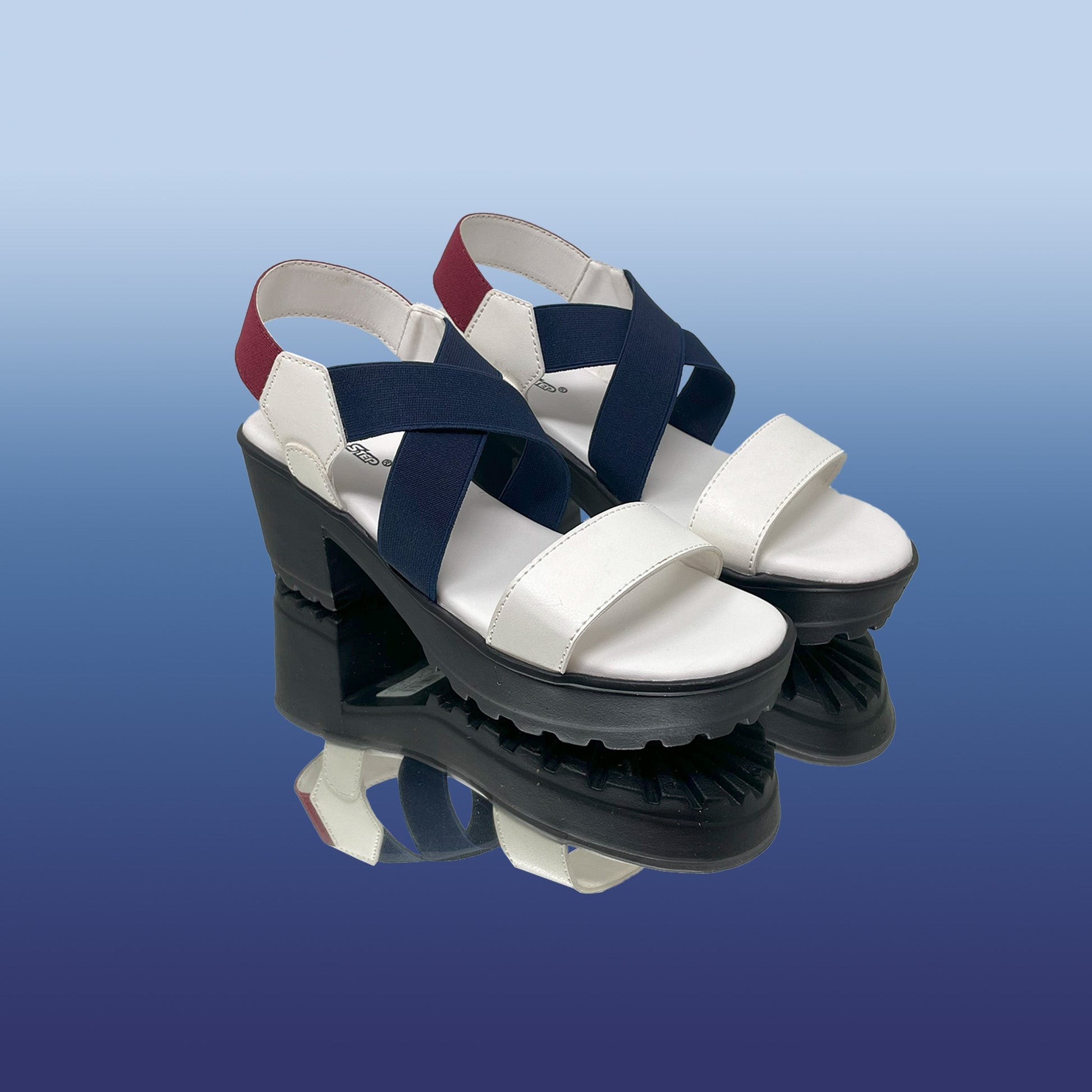 White ContempoChic Heels - GlobalStep - shoes - 36